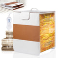 Parquix 38L Foldable Towel Warmer for Bathroom, Home & Spa, Large Capacity for Oversized Towels, Blankets & Robes, 4 Temp Modes, Auto Shut-Off Timer, Perfect Spa Gift for Loved Ones