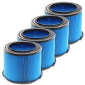MZY LLC 4 Pack VF3500 Replacement Filter for Ridgid Wet Dry Vac VF3500, WD3050, WD4070, WD4080, WD4522, 4000RV, 4500RV filters 3-4.5 Gallon Vacuums