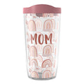 Tervis BOHO Rainbow Mom Made in USA Double Walled Insulated Tumbler Travel Cup Keeps Drinks Cold & Hot, 16oz, Mom