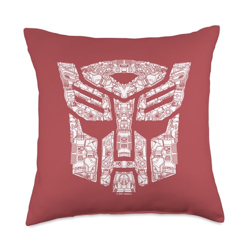 Transformers Detail Autobot Helmet Fill Throw Pillow