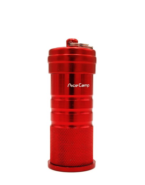 AceCamp Waterproof Matchbox Canister, Airtight Match Container, Watertight Box Keeps Matches Dry for Camping, Survival, Outdoors, Backpacking, Hiking, Campfire, Emergency
