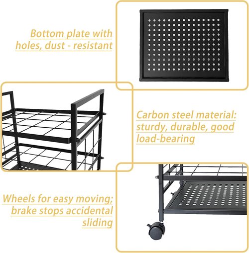 Blueprint Organizer - 20-Slot Rolling Cart for Blueprints, Maps & Posters | Ideal for Home, Office & Studio