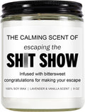 Sarcastic Candles, Going Away, Goodbye, Farewell Gifts for Coworkers - Retirement, Coworker Leaving Gifts for Women, Men - Leaving Job, Moving Away Presents for Friends, Boss, Work Bestie
