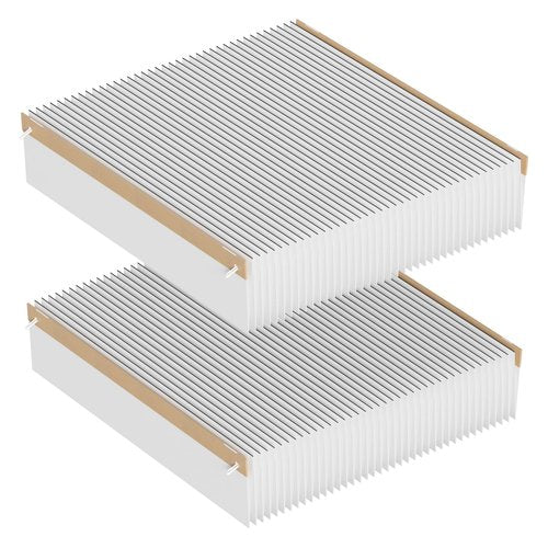 501 Replacement Furnace Filter Compatible with AprilAire 5000 Whole-House Air Purifier - 16x25x6 MERV 15, Clean Air & Dust, 2 Pack