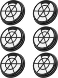 Eureka NEN110A/NEN110B/NEN110D Vacuum Filter - 6 Pack Inlet Frame & Sponge Filter for Bagless Canister
