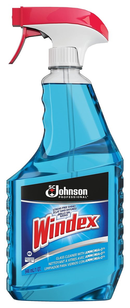 Windex(R) Powerized Glass Cleaner with Ammonia-D, 32 Oz. Spray Bottle