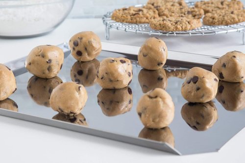 Fox Run Stainless Steel Cookie Sheet - Durable 12x14 Baking Pan for Perfect Cookies