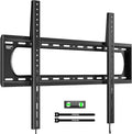 monTEK Heavy Duty TV Wall Mount Bracket - Fits 60-120" Flat & Curved TVs Up to 300lbs | Ultra Slim 1.3" Profile