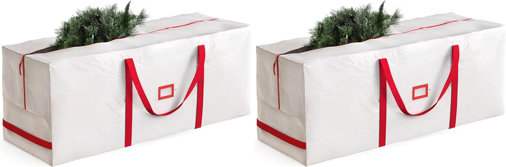Zober Large Christmas Tree Storage Bag | Waterproof & Durable for 9 Ft Trees - Pack of 2