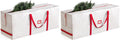 Zober Large Christmas Tree Storage Bag | Waterproof & Durable for 9 Ft Trees - Pack of 2