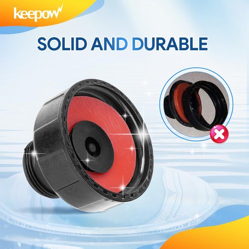 KEEPOW Steam Mop Replacement Parts 1940 Water Tank Caps and Insert Assembly Compatible with Bissell Powerfresh Steam Mop 19404 19402 19408 19409 1940A 1940F 1940Q 1940T 1940W B0006 Models 2038413