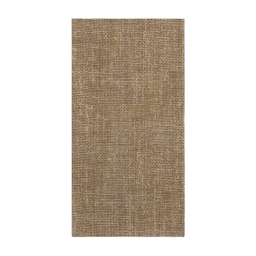 Hoffmaster FP1107 FashnPoint Natural Burlap Print Dinner Napkin; 15.5-Inch X 15.5-Inch, 800 per Case