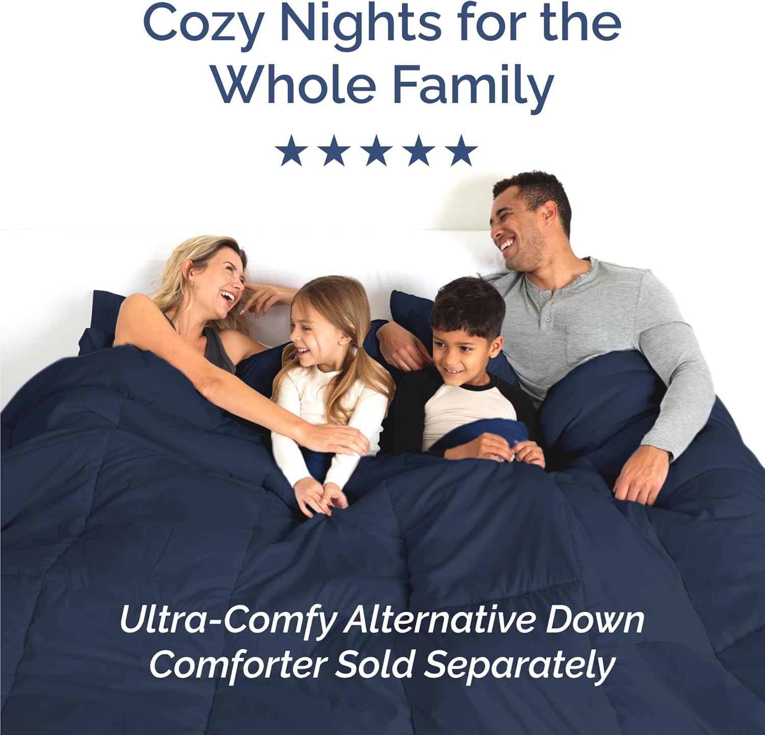 Skiennix Twin Size 3-Piece Sheet Set - Ultra-Soft Cooling Bed Sheets - Deep Pockets, Navy Blue