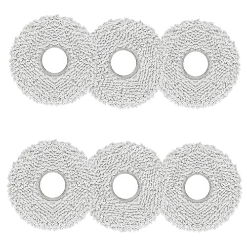 Mop Pad for ECOVACS DEEBOT X2 Omni/ T20 Omni/ T10 Omni/ X1 Omni/ X1 Turbo/T30 Pro/T30S Comb/ T30S,for Yeedi M12 Pro+ Vacuum Cleaner, T30S Mop Pad Replacement Accessories