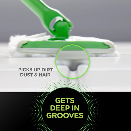 Swiffer Sweeper Pet Heavy Duty Dry Multi-Surface Cloth Refills for Floor Sweeping and Cleaning, Febreze Freshness, 10 Count