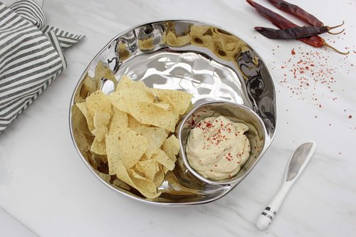 Pampa Bay Thin & Simple Round Chip and Dip