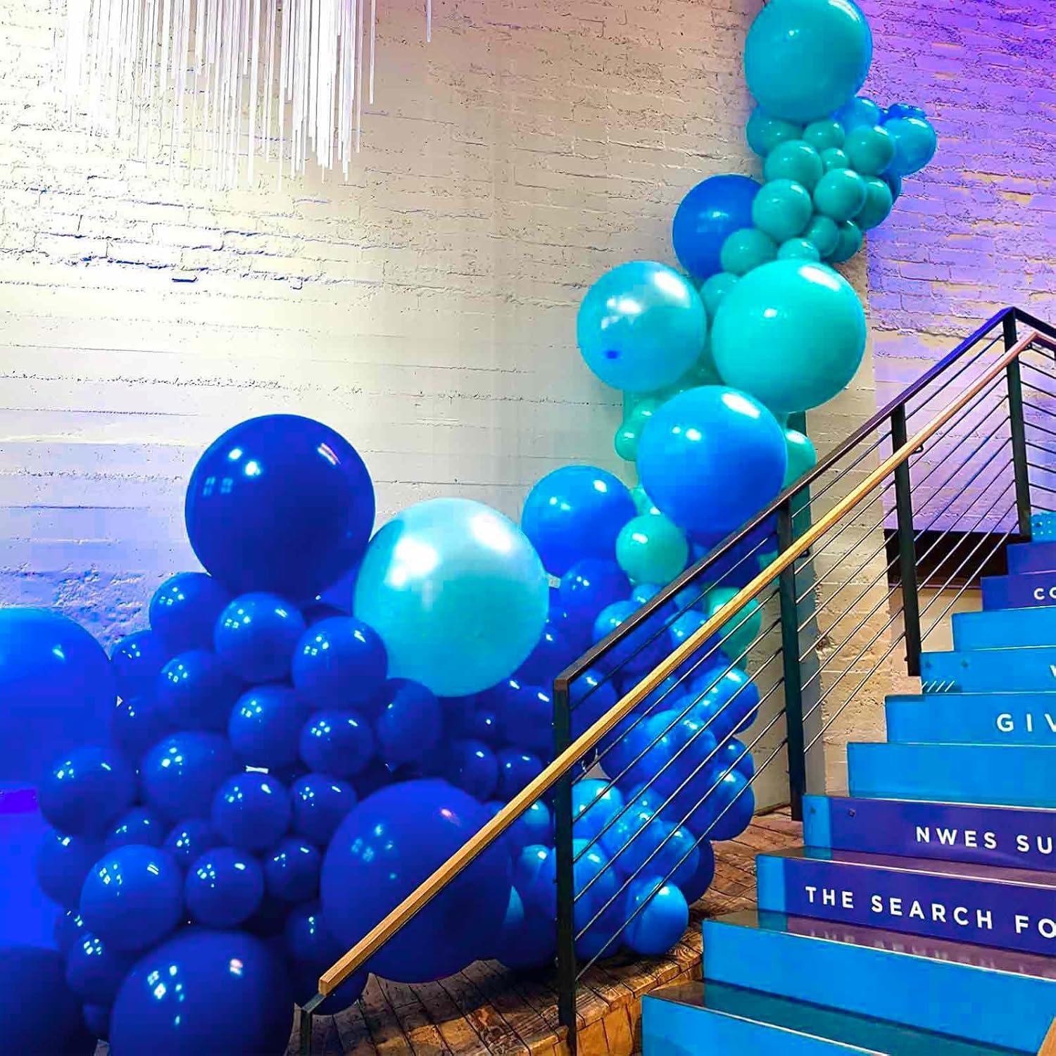 PartyWoo Royal Blue Balloons - 50 Pcs 12 Inch Matte Latex Helium Balloons for Celebrations