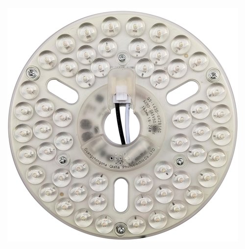 24W 6.4" Dimmable LED Light Engine Retrofit Kit for Ceiling Fan Light Replacement LED Board Panel,3 Color Temperature Adjustable,ETL Listed