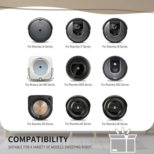 Dual Mode Virtual Wall Barrier Compatible for Roomba 900 800 600 I/S/E Series e5 e6 i4 i6 i7 i8 S9, Light House for All Plus Versions 5150,7550, e5120 e5152 e5158 Replacement PN 4636429