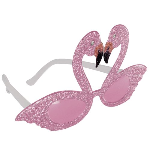 Beistle S60386AZ2 Glittered Flamingo Fanci-Frames, 2 Piece, OSFM, Pink/Black