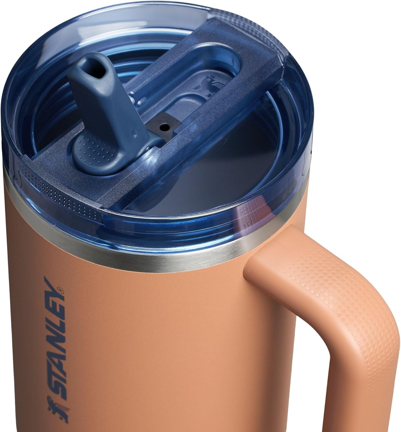 STANLEY Quencher ProTour 40 oz Tumbler - Leakproof Lid, Built-In Straw & Handle | Insulated Stainless Steel | BPA-Free | Toast VRT
