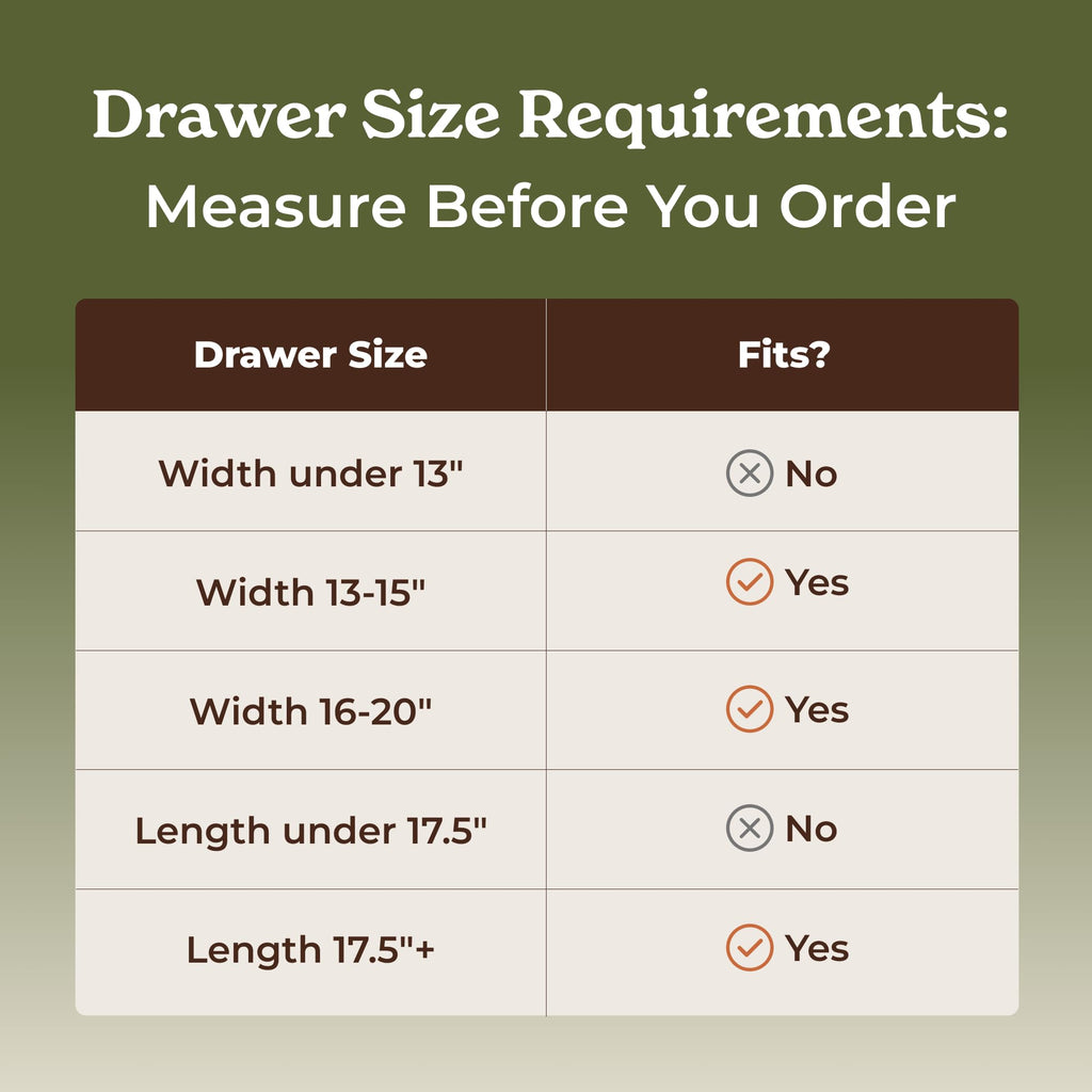 SMIRLY Silverware Drawer Organizer – Bamboo Kitchen Drawer Organizer, Adjustable Utensil Holder and Cutlery Tray, Drawer Dividers for Flatware and Kitchen Utensils