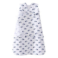 HALO Sleepsack Swaddle - 100% Cotton 3-Way Adjustable Wearable Blanket, Navy Hedgehog, Newborn (0-3 Months)