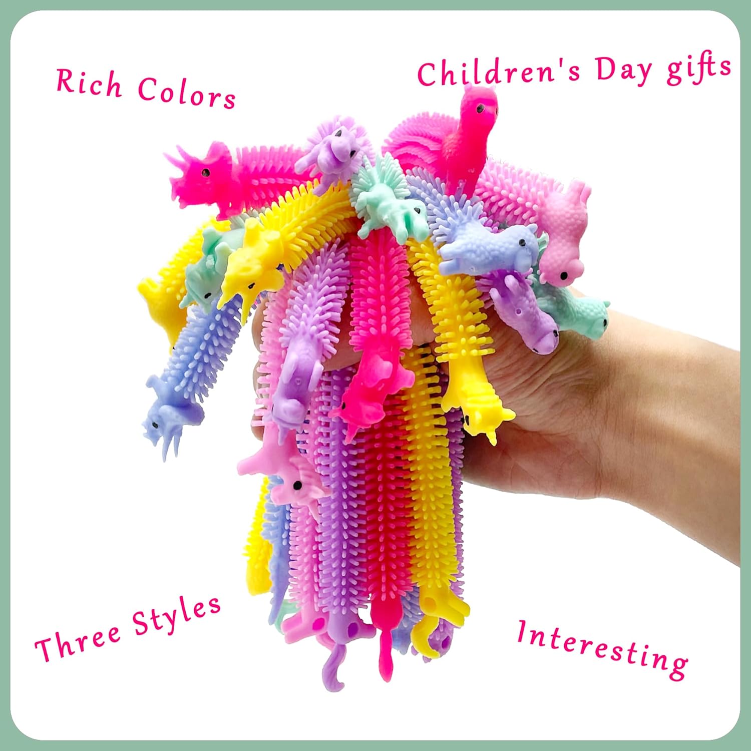 YZXODN Stretchy Strings Fidget Toys - 30 Pack Sensory Stress Relief for Kids & Adults | Perfect for Parties & Gifts