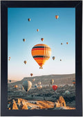 JCJMY 6x9 Picture Frame - Black Wall Mount or Tabletop Display for 6x9 Photos | Versatile Horizontal/Vertical Use