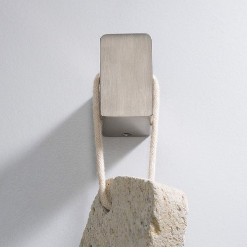 Kraus Stelios Bathroom Robe and Towel Hook, Brushed Nickel Finish, KEA-19901BN