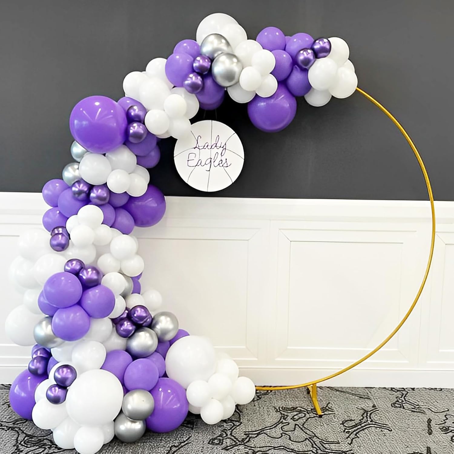 Voircoloria Purple Balloons - 66 Pack of 12-Inch Latex Balloons for Parties & Celebrations