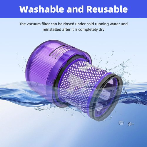 Dyson 3-Pack Replacement Filter Kit - Compatible with V11, V15, SV14, SV15, SV17 Vacuums