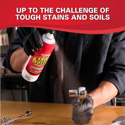 Krud Kutter Original Cleaner Degreaser Aerosol, 20 oz, Heavy Duty Spray for Grease, Oil and Tough Stains, All Purpose Multi Surface Cleaner for Kitchen, Garage, Tools and Equipment