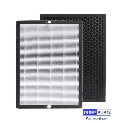 PUREBURG Replacement Filters Compatible with Air Choice AP-528 Air Purifier,2-Pack H13 True HEPA Pre-Filter, Air Clean Dust Pet-hair