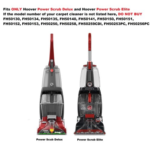XCESS XPRESS Brush Block for Hoover Power Scrub Elite FH50250, FH50251, FH50258, FH50259CDI, FH50253PC, FH50256PC (Color May Vary)