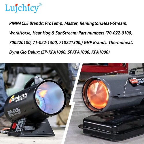PP204 HA3004 Replacement 1/2" thick Rotor Kit Fits Reddy, Desa, Glo Mi-T-M, Master Heater. KFA1000 70-022-0100