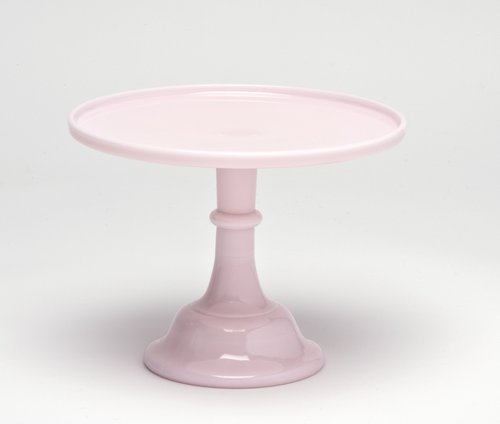 Mosser Glass Crown Tuscan 10 Inch Cake Plate
