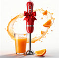 Skiennix Immersion Blender - Handheld Electric Stick Mixer with Stainless Steel Blades | 2 Speed Settings for Smoothies & Soups