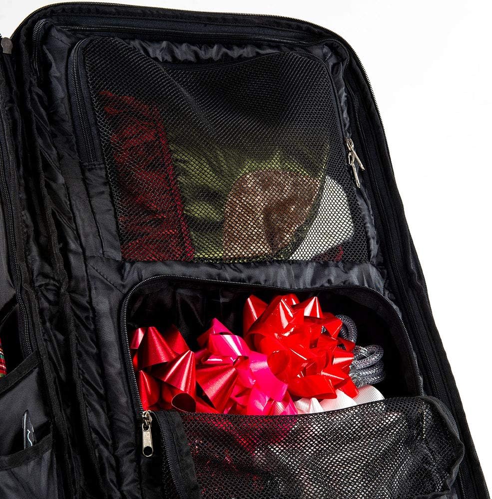 TreeKeeper Gift Bag Wrap & Craft Organizer - Stores 14 Rolls of 40-Inch Wrapping Paper & 6 XL Ribbons