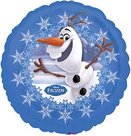 Anagram Frozen Elsa Anna and Olaf Party Supplies 8pc Birthday Balloon Decorations, BQ_4225