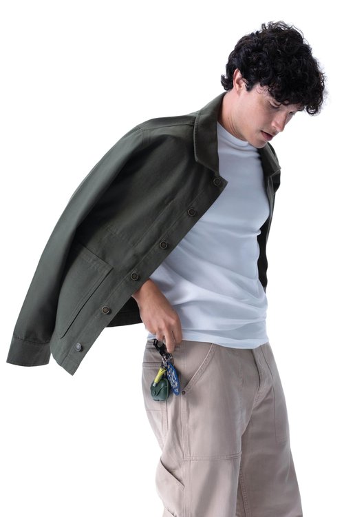 Chef Works Men's Utility Chore Coat, Olive, 3X-Large