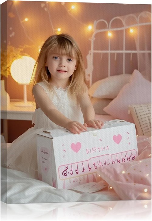 AbcCustomize Custom Canvas Prints - Personalized Photo Art for Living Room & Bedroom Decor | Fast Next Day Shipping