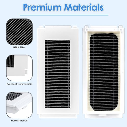 (6 Pack) N30 Omni HEPA Filters Replacement Parts Compatible with ECOVACS DEEBOT N30 Omni / N30 Pro Omni Robot Vacuum Cleaner, Filters Accessories Kit