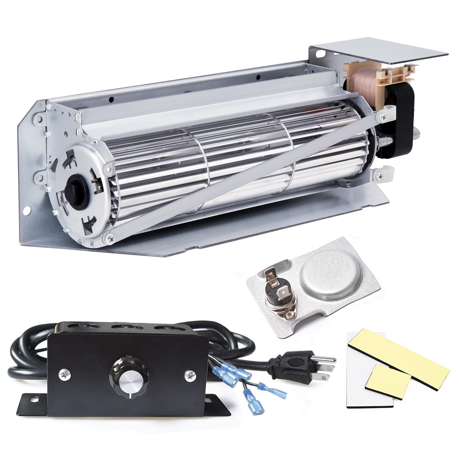 Criditpid FBK-250 Fireplace Blower Kit for Lennox, Superior, Astria, Rotom HB-RB250, 80L86 FBK250 Fireplace Blower Fan Kit for Superior DRT2035 BCI-42 BC-36 DR-500CMN, Lennox MPD3530CNM LMDV3530CNM.