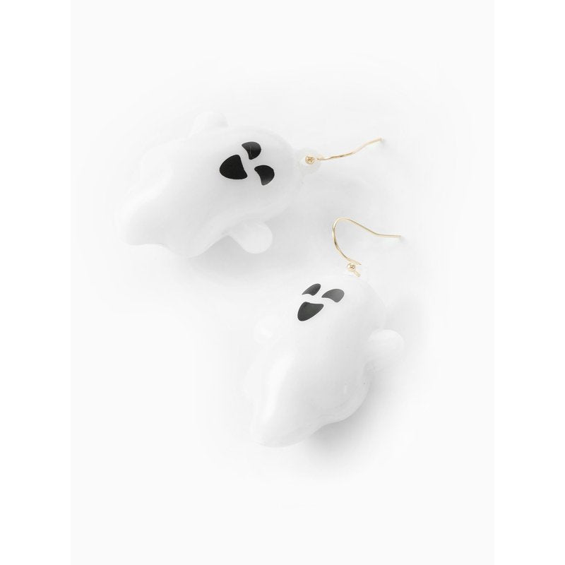 Light-Up Ghost Halloween Earrings - Spooky Festive Jewelry, 1 Pair