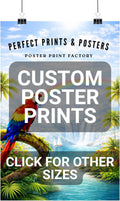 Poster Print Factory Custom Photo Poster - Upload Your Image for Personalized Wall Art | 20 x 30 Size, Glossy, Matte, or Satin Finish