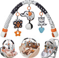 TUMAMA Baby Car Seat Toys - Sensory Hanging Rattle Arch with Musical Features | For Infants 0-6 Months