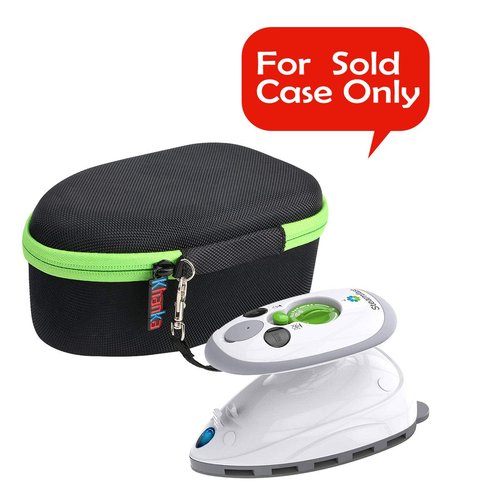 Khanka Hard Travel Case Replacement for Steamfast SF-717 Mini Steam Iron (inside green)