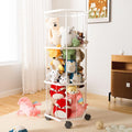 ksdenuov Extra Large Metal Stuffed Animal Storage, Organizer & Holder | Teddy Bear & Toy Storage for Playroom, Bedroom, Toddler Room | Space-Saving Plush Gift