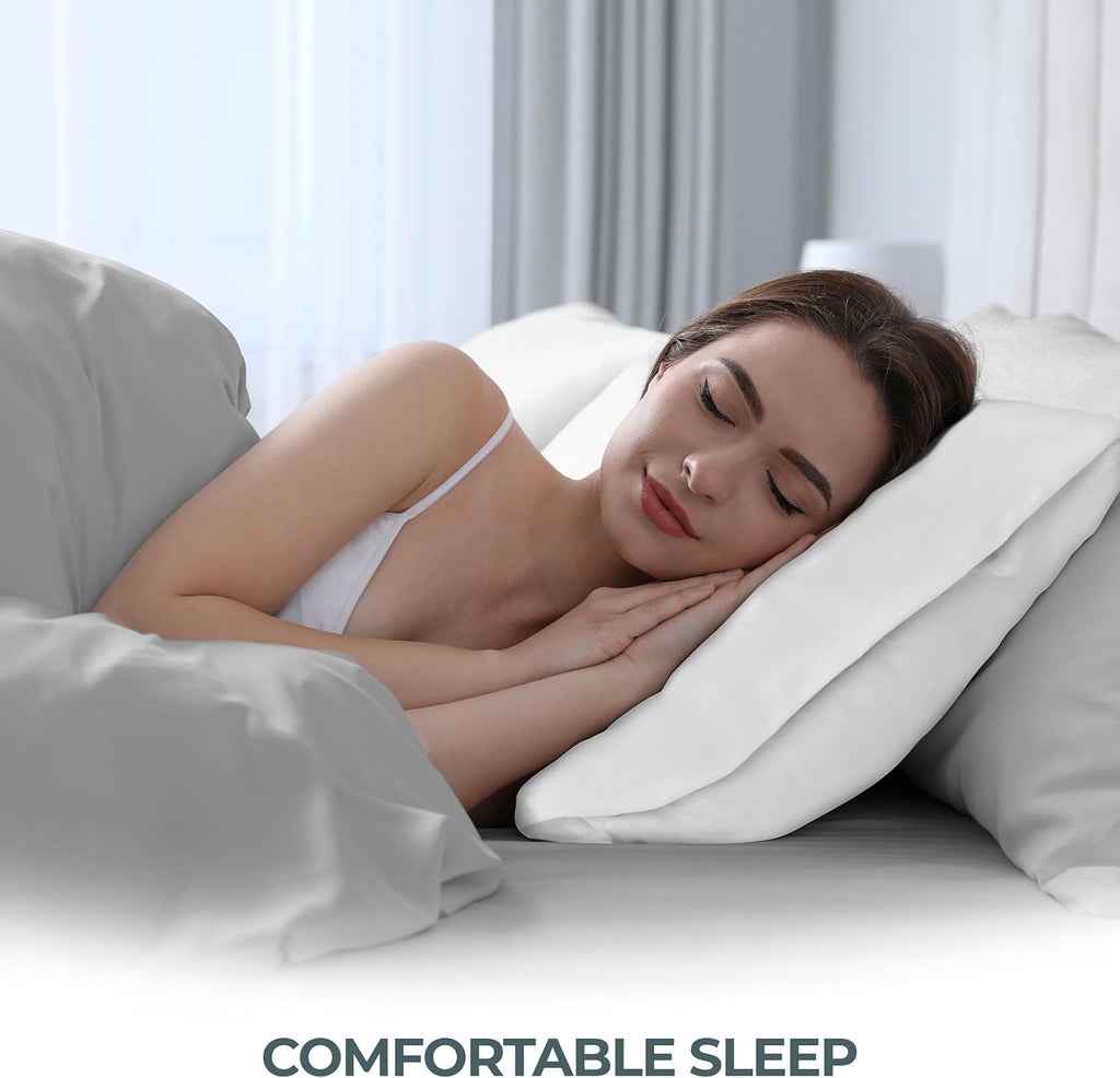Utopia Bedding Queen Pillow Cases - Soft Brushed Microfiber - 24 Pack, Fade Resistant | 20 x 30 Inches, White